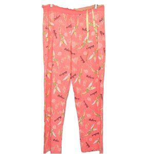 Disney Tinkerbell Tink Large Sleep Pants Soft Cotton and Cute